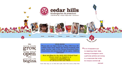 Desktop Screenshot of cedarhillskp.org